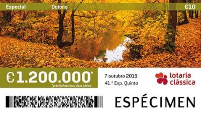 Primeiro prémio da Lotaria Clássica saiu ao número 43083