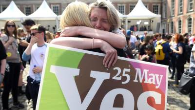 Primeiros resultados oficiais indicam mais de 60% dos votos para o sim ao aborto na Irlanda