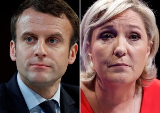 Projecções indicam Macron e Le Pen na segunda volta das presidenciais francesas