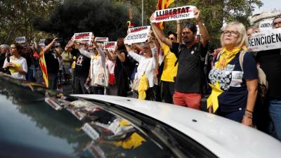 Protestos independentistas de segunda-feira fizeram 131 feridos na Catalunha
