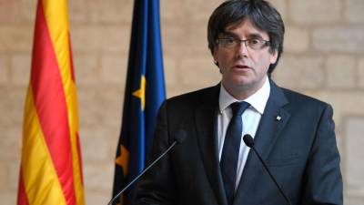 Puigdemont disse ter sido “a melhor semana em muito tempo” após triunfo do Barcelona