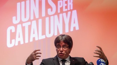Puigdemont diz que eleições vão “ratificar” vontade de independência na Catalunha