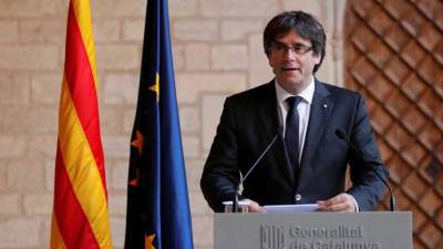 Puigdemont encara a sua actual situação como “provisória” e não faz planos futuros
