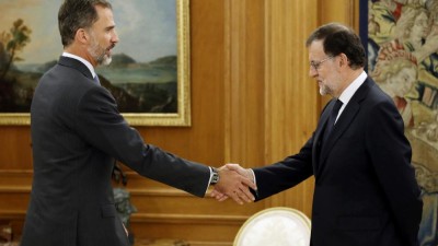 Rajoy anuncia que aceitou convite do Rei de Espanha para formar governo