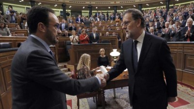 Rajoy anuncia quinta-feira composição de novo Governo