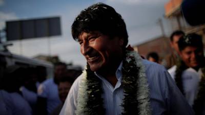 Resultados preliminares na Bolívia dão vitória a Morales, mas apontam para segunda volta