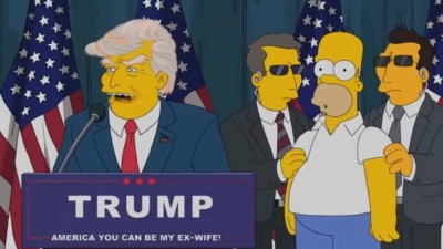 Reveja o excerto em que os Simpsons previram Trump presidente dos EUA