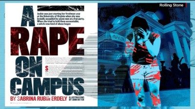 Revista Rolling Stone culpada em caso de artigo sobre violação