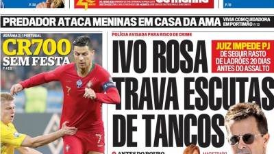 Ronaldo e Ivo Rosa levam Madeira às capas nacionais