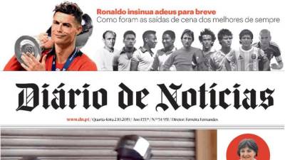 “Ronaldo insinua adeus para breve. Como foram as saídas de cena dos melhores de sempre”