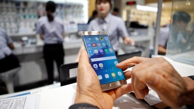 Samsung começa a aceitar devoluções do Galaxy Note em caixas especiais