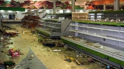 Saqueado supermercado de portugueses na capital venezuelana