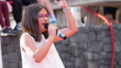 Sara Ramos foi a grande ‘estrelinha’ do dia