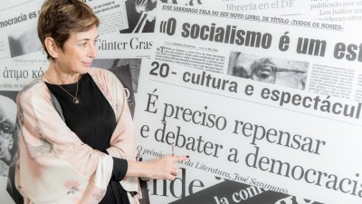 Saramago e Jorge Amado unidos para a Festa Literária de Paraty, no Brasil