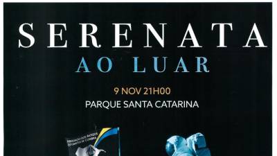 Sábado há Serenata ao Luar no Parque de Santa Catarina