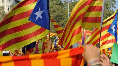 Separatistas da Catalunha convocam grande manifestação para defender independência