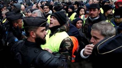Sete detidos em Paris por precaução devido às manifestações dos ‘coletes amarelos’