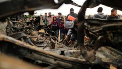Sete palestinianos mortos em confrontos com Israel