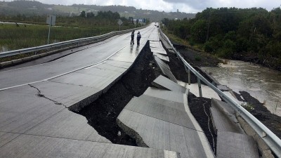 Sismo de 7,6 graus de magnitude no sul do Chile com alerta de tsunami