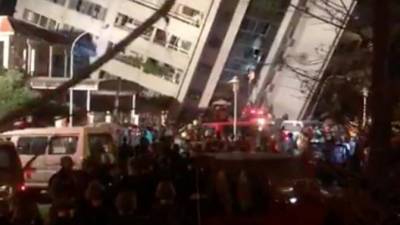 Sismo em Taiwan faz pelo menos dois mortos e mais de 100 feridos