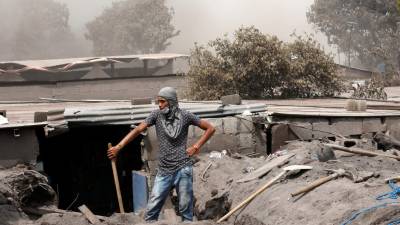 Sobe para 109 o número de mortes devido a erupção de vulcão na Guatemala