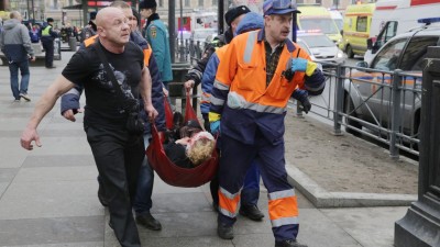 Sobe para 14 número de mortos no atentado de São Petersburgo