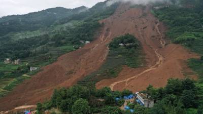 Sobe para 38 o número de mortos em deslizamentos de terra na China