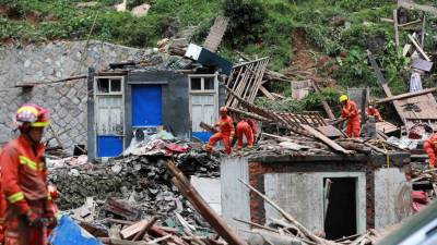 Sobe para 44 número de mortos devido a tufão no leste da China
