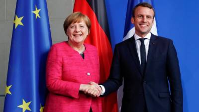 Síria Merkel e Macron pedem “pressão máxima” a Moscovo para aplicação imediata de cessar-fogo