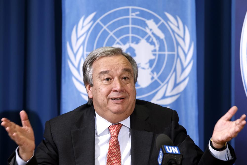 Síria, migrações, terrorismo e reforma interna são os principais desafios de Guterres