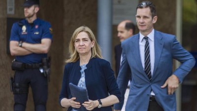 Supremo espanhol pede 14 anos de prisão para marido da Infanta Cristina