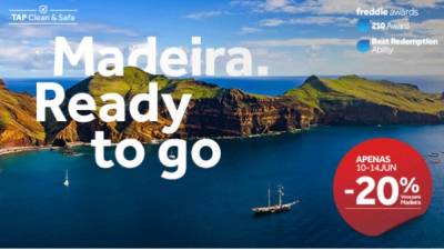 TAP promove viagens em Portugal com descontos nos voos para a Madeira e os Açores