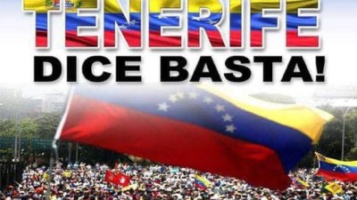 Tenerife contra golpe de estado na Venezuela