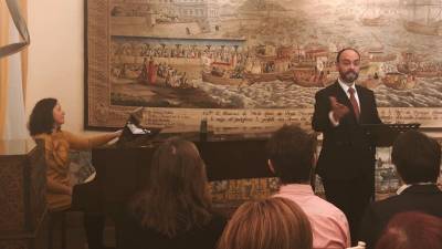 Tenor madeirense deu concerto na Embaixada de Portugal em Londres