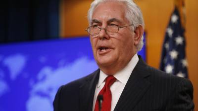 Tillerson atribui à sua equipa êxito na pressão sobre Coreia do Norte