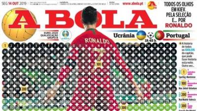 Todos os olhos da imprensa nacional postos em Kiev e em Ronaldo