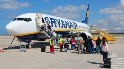 Tráfego total da Ryanair cresce 11% em Setembro