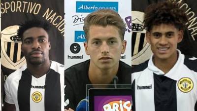 Três jogadores emprestados de saída do Nacional