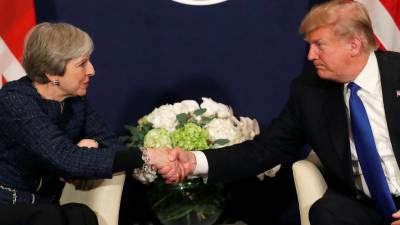 Trump desmente relações tensas entre Washington e Londres