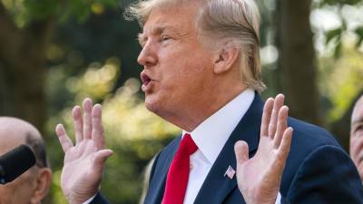 Trump diz que não bebe álcool e acrescenta que é uma boa notícia para todos