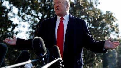 Trump diz que tem “excelente relacionamento” com Presidente do México