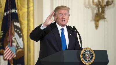 Trump visita Reino Unido até ao final do ano