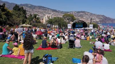 Tudo a postos no Parque de Santa Catarina para o Concerto da Banda do Panda com os SuperWings