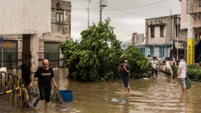Tufão Hato causa 1,3 mil milhões de euros de prejuízos em Macau