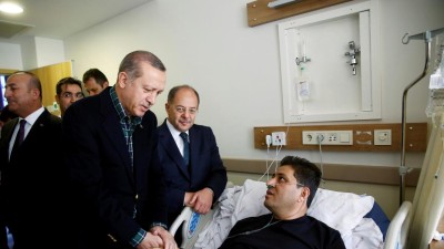 Turquia vai lutar contra o terrorismo até ao fim, diz Erdogan