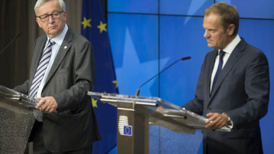 Tusk e Juncker apelam a Trump para um reforço das relações transatlânticas