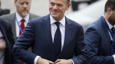 Tusk reeleito presidente do Conselho Europeu