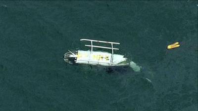Um morto e três feridos em queda de helicóptero em praia do Rio de Janeiro