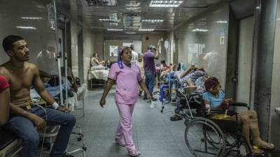 Uma centena de doentes morre em hospital venezuelano por falta de medicamentos e médicos