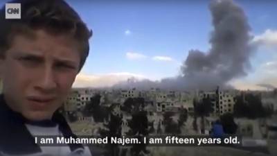 Vídeo dá a conhecer Muhammad de 15 anos, jovem que revela ao Mundo a guerra na Síria através das redes sociais